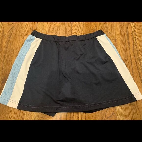 LEJ - tennis or pickleball skort  skirt w/ built in shorts navy, white - Small - Picture 3 of 5